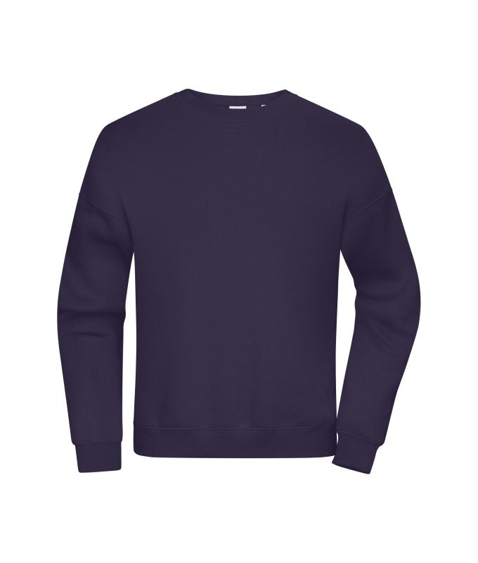 Unisex Oversized Sweat UNISEX OCS Blended & RCS Deep-purple 11798