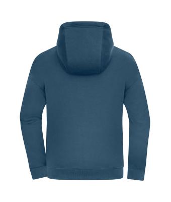Unisex Oversized Hooded Jacket UNISEX   OCS Blended & RCS Stoffig-blauw 11808