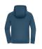 Unisex Oversized Hooded Jacket UNISEX   OCS Blended & RCS Stoffig-blauw 11808