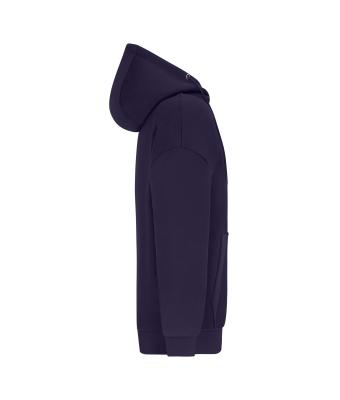 Unisex Oversized Hooded Jacket UNISEX   OCS Blended & RCS Diep-paars 11808