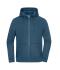 Unisex Oversized Hooded Jacket UNISEX Dusty-blue 11808