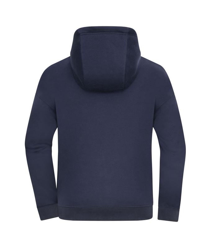 Unisex Oversized Hooded Jacket UNISEX OCS Blended & RCS Navy 11808