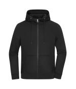 Unisex Oversized Hooded Jacket UNISEX OCS Blended & RCS Black 11808