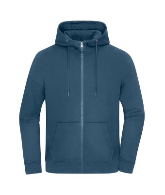 Unisex Oversized Hooded Jacket UNISEX OCS Blended & RCS Dusty-blue 11808