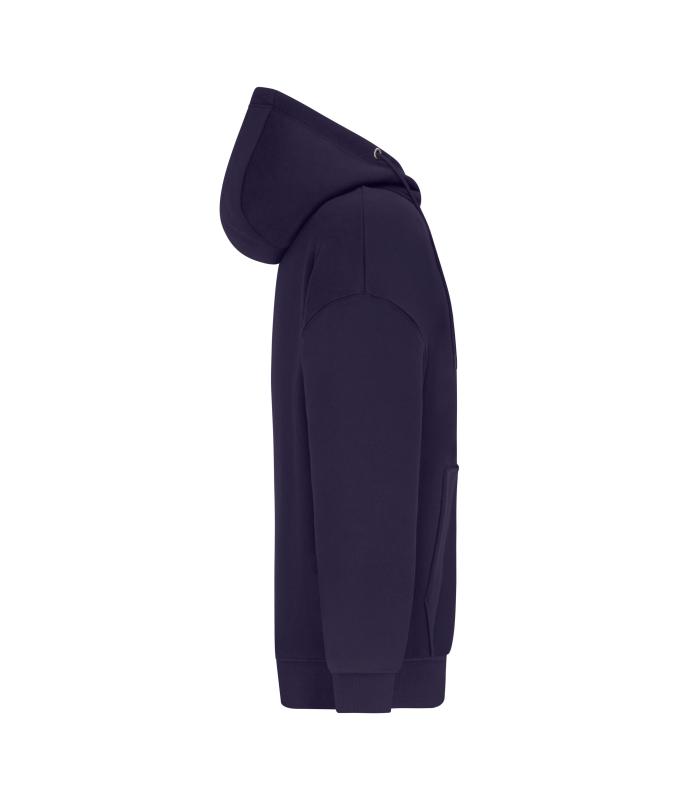 Unisex Oversized Hooded Jacket UNISEX OCS Blended & RCS Deep-purple 11808