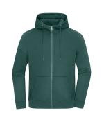 Unisex Oversized Hooded Jacket UNISEX OCS Blended & RCS Smoky-green 11808