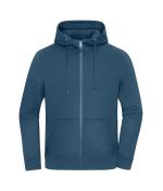 Unisex Oversized Hooded Jacket UNISEX OCS Blended & RCS Dusty-blue 11808
