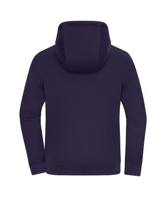 Unisexe Veste à capuche surdimensionnée UNISEXE   OCS Blended & RCS Pourpre-foncé 11808