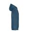 Unisexe Veste à capuche surdimensionnée UNISEXE Bleu-poussière 11808