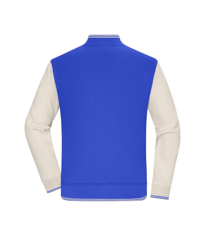 Unisex College-Jacket UNISEX OCS Blended & RCS Royal/sandstone 11820