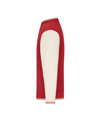 Unisexe Veste de collège UNISEXE   OCS Blended & RCS Rouge-carmin/grès 11820