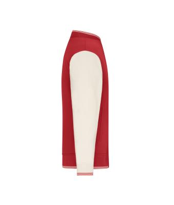 Unisexe Veste de collège UNISEXE   OCS Blended & RCS Rouge-carmin/grès 11820