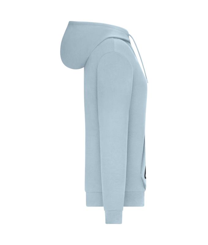 Ladies Ladies' Hoody Interlock OCS Blended & RCS Milky-blue 11810
