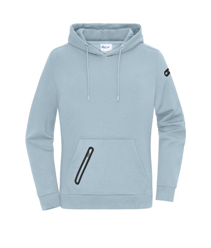 Ladies Ladies' Hoody Interlock OCS Blended & RCS Milky-blue 11810