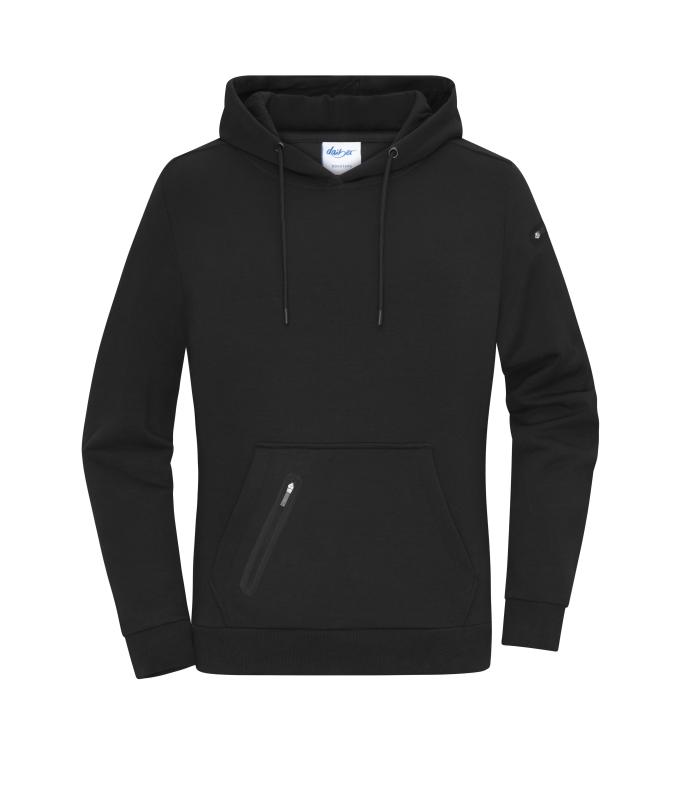 Damen Ladies' Hoody Interlock OCS Blended & RCS Black 11810