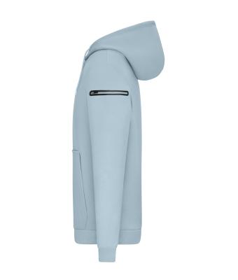 Herren Men's Hoody Interlock   OCS Blended & RCS Milky-blue 11809