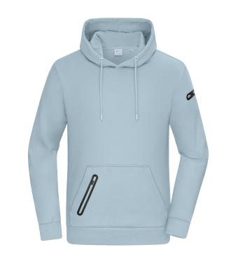 Men Men's Hoody Interlock   OCS Blended & RCS Milky-blue 11809