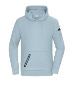 Herren Men's Hoody Interlock OCS Blended & RCS Milky-blue 11809