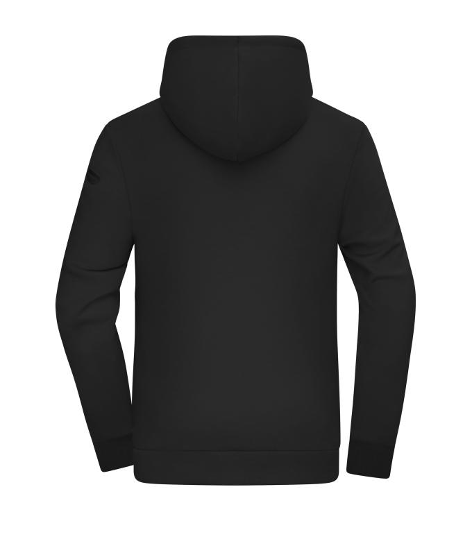 Homme Sweat à capuche homme Interlock OCS Blended & RCS Noir 11809
