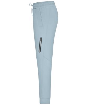 Herren Men's Pants Interlock   OCS Blended & RCS Milky-blue 11821