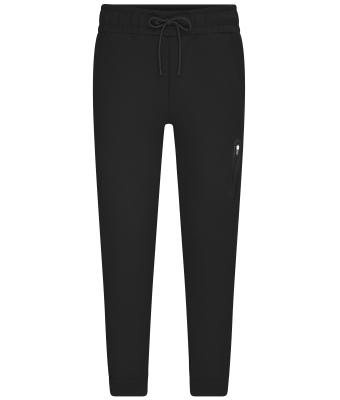 Herren Men's Pants Interlock Black 11821