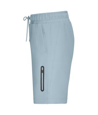Men Men's Shorts Interlock   OCS Blended & RCS Milky-blue 11822