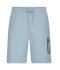 Herren Men's Shorts Interlock Milky-blue 11822