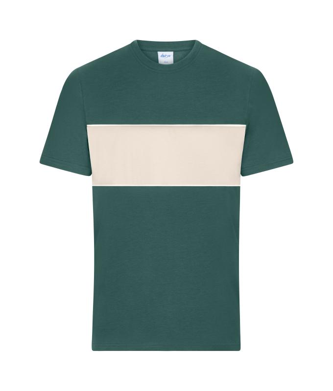Unisexe T-shirt coloré UNISEX OCS Standard Vert-fumé/grès 11812