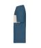 Unisex T-Shirt colour-block UNISEX   OCS Standard Dusty-blue/sandstone 11812