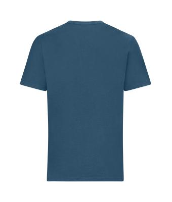 Unisex T-Shirt colour-block UNISEX   OCS Standard Dusty-blue/sandstone 11812