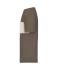 Unisex T-Shirt colour-block UNISEX Muddy-brown/sandstone 11812