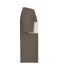 Unisex T-Shirt colour-block UNISEX Muddy-brown/sandstone 11812