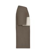 Unisex T-Shirt colour-block UNISEX OCS Standard Muddy-brown/sandstone 11812