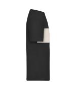 Unisex T-Shirt colour-block UNISEX OCS Standard Black/sandstone 11812
