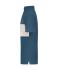 Unisex Polo colour-block UNISEX   OCS Standard Stoffig-blauw/zandsteen 11815