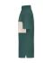 Unisex Polo colour-block UNISEX   OCS Standard Rokerig-groen/zandsteen 11815
