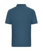 Unisex Polo colour-block UNISEX OCS Standard Dusty-blue/sandstone 11815