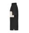 Unisex Polo colour-block UNISEX Black/sandstone 11815