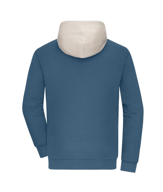 Unisexe Sweat à capuche bloc de couleur UNISEXE OCS Blended & RCS Bleu-poussière/grès 11811