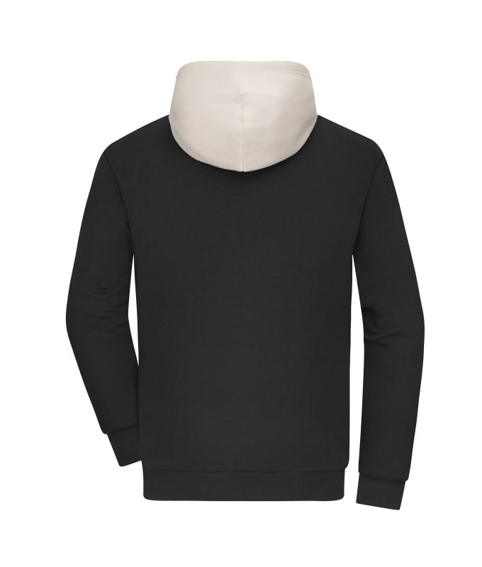 Unisexe Sweat à capuche bloc de couleur UNISEXE OCS Blended & RCS Noir/grès 11811