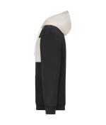 Unisex Sweat-Hoody colour-block UNISEX OCS Blended & RCS Zwart/zandsteen 11811