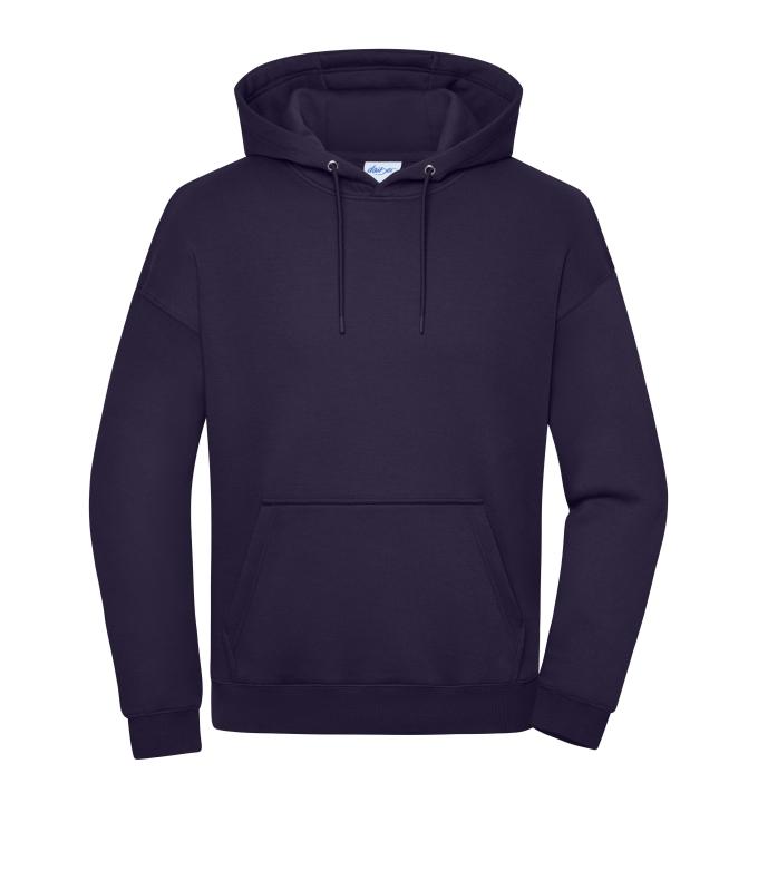 Unisex Oversized Sweat Hoody UNISEX OCS Blended & RCS Deep-purple 11994