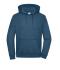Unisexe Sweat à capuche oversize UNISEX OCS Blended & RCS Bleu-poussière 11994