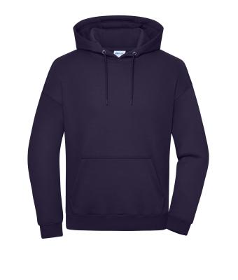 Unisexe Sweat à capuche oversize UNISEX OCS Blended & RCS Pourpre-foncé 11994