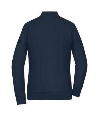Damen Ladies' Zip Jacket Interlock  OCS Blended & RCS Navy 12011