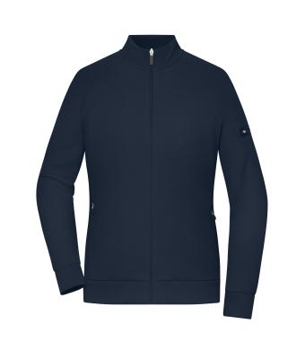 Damen Ladies' Zip Jacket Interlock  OCS Blended & RCS Navy 12011