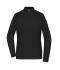 Dames Ladies' Zip Jacket Interlock  OCS Blended & RCS Zwart 12011