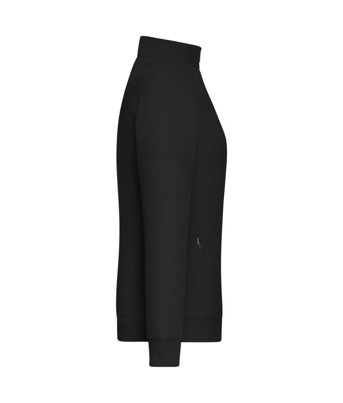Ladies Ladies' Zip Jacket Interlock OCS Blended & RCS Black 12011