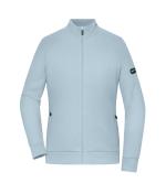 Ladies Ladies' Zip Jacket Interlock OCS Blended & RCS Milky-blue 12011