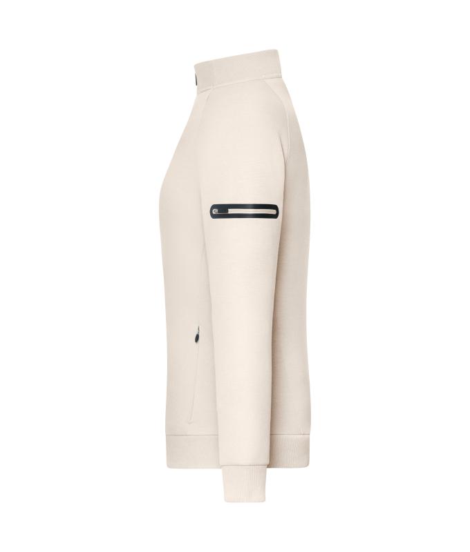 Ladies Ladies' Zip Jacket Interlock OCS Blended & RCS Sandstone 12011